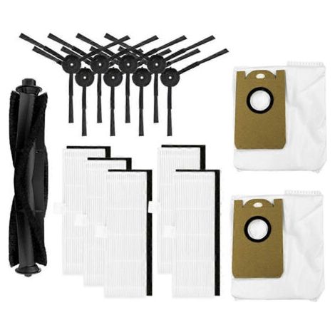 BARKBUSTERS Pièces détachées pour aspirateurs robots Proscenic M7 Pro / Kyvol Cybovac S31 / HONITURE Q6 / Uoni V980 Plus : brosse de lavage principale latérale (1/5)