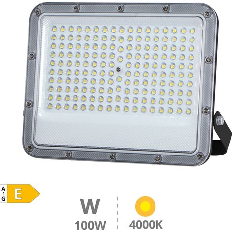 Proyector aluminio LED Belinta 100W 4000K IP65 Negro (1/5)
