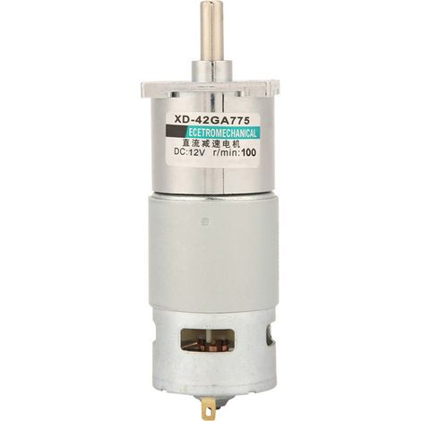 Micro moteur à engrenages DC XD-42GA775, régulation de vitesse, moteur CW CCW (100RPM12V) (1/5)