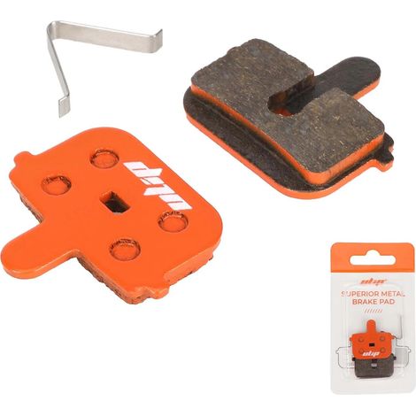 Ulip Orange Kugoo G-Booster hohle rechteckige Metallbremsbeläge für Zero Scooter