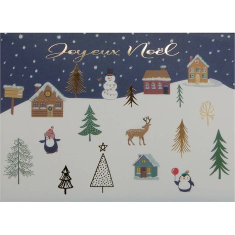 Biglietto d'auguri 3d - Feeric lights & christmas (1/5)
