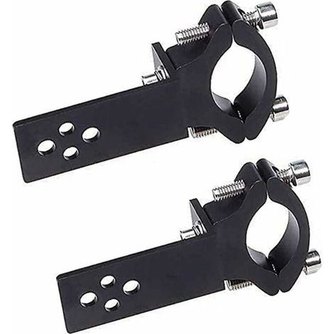 reno – Lot de 2 colliers de serrage pour tube de fourche de moto – Installation horizontale/verticale – Compatible barres lumineuses LED 22-36 mm - mm-36 (1/3)