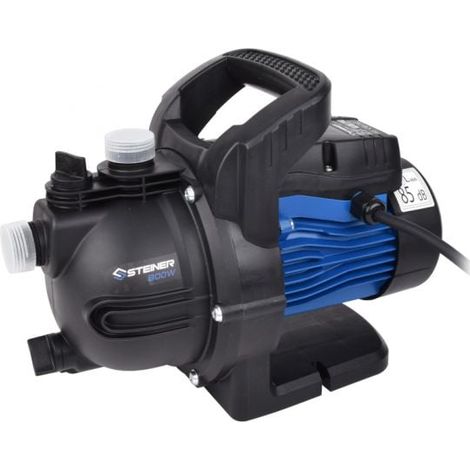 Pompe de surface 800W auto amorçante – Débit 3600 l/h – Hauteur manométrique max 40m – Profondeur d'aspiration 7,6m – Korman Garden (1/7)