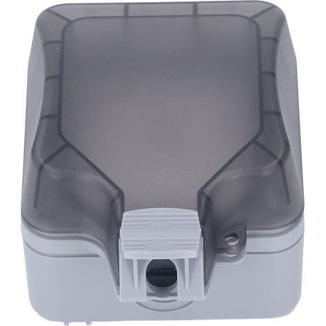 Prise étanche extérieure IP66, triple sortie standard US avec interrupteur 15A, multiprise industrielle résistante à la pluie, chargeur 110V, bloc alimentation anti-intempéries (1/5)