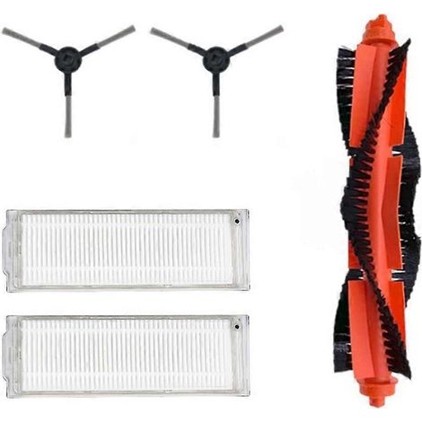 Accesorios para Xiaomi S10 S12 T12 STYJ02YM Mop 2S XMSTJQR2 B106CN Viomi V2 PRO V3 Robot Vacuum, Filtro de cepillo lateral principal() (1/4)