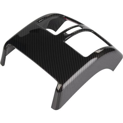 Baguette décorative d'aération arrière style fibre de carbone pour Mercedes-Benz Classe C W204 (2008-2013) (1/5)