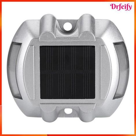 Plot solaire - - 6 LED - Aluminium moulé - IP67 étanche - Vert (1/5)