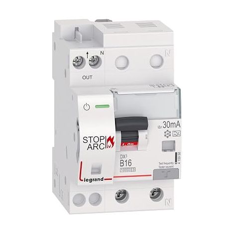 LEGRAND 415958 DX3 AFDD B16 1P + N ° 10 KA 30 MA A