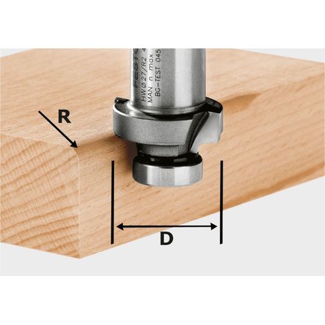 Festool Fresa para redondear HW R4-OFK 500 - 490094