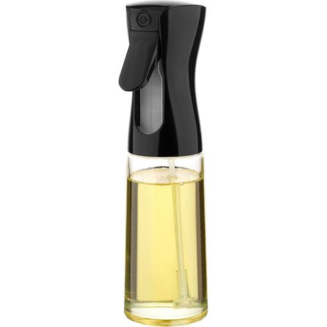 Flacon pulvérisateur d'huile en verre pour cuisine et usage domestique, idéal pour friteuse à air chaud. Flacon pulvérisateur de 200 ml. (1/5)