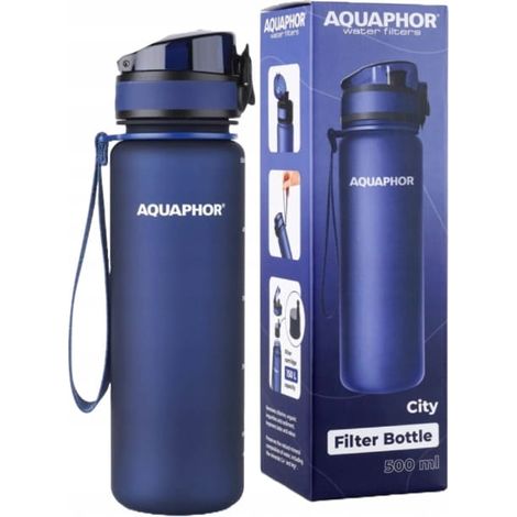 bouteille filtrante Aquaphor City filtre Aqualen 500 ml (1/4)