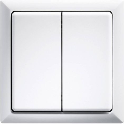 Eltako FT4F-RW pulsador inalámbrico blanco puro