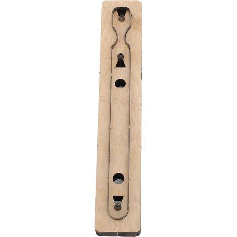 Bande De Découpe du Cuir, Porte-clés en Acier Et en Bois, Moule De Découpe pour Bricolage, Artisanat, Fabrication De Bijoux, Poinçonnage, Décoration de la Maison (1/5)