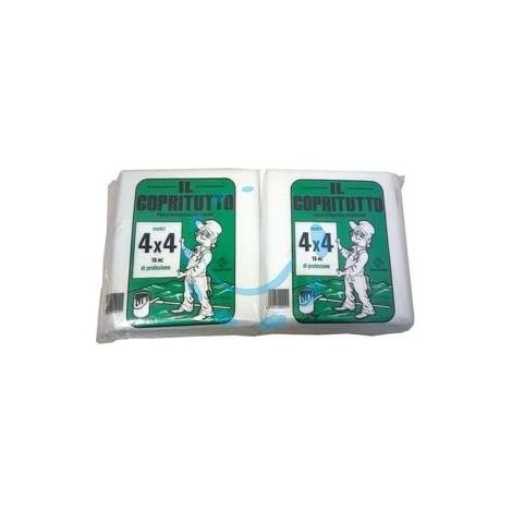 TELO COPRITUTTO NEUTRO MT.4X4 PESANTE - mt.4x4 gr.400