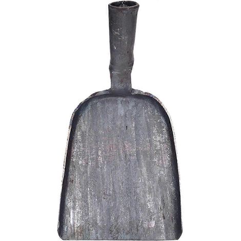 Pelle à suie en acier, pelle à feu, pelle à charbon, pelle à sable, truelle pour cheminée.-25X14.5CM