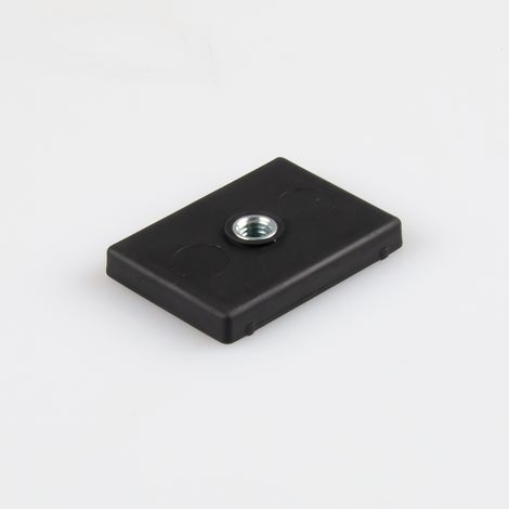 Magna-C Gummierter Magnet mit Innengewinde 43x31x6,9mm (1/5)