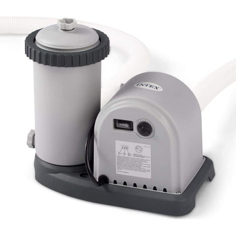 Intex Filter Pump with Cartridge Filter Pump For Up to 18ft Pool