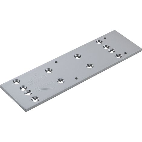 dormakaba  placa  montaje  plateada  para  TS  73  V  -  37000101 (1/4)