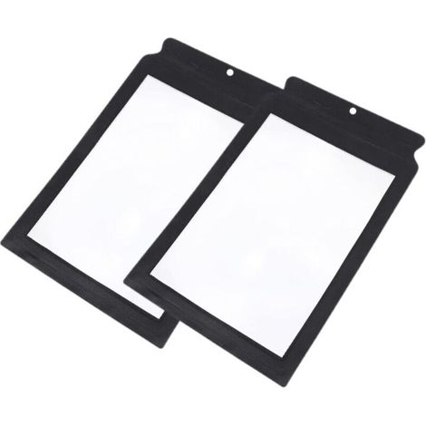 Grande loupe 3X pleine page avec cadre et format carte pour lire des livres, des cartes, des journaux, des manuels d'instructions.