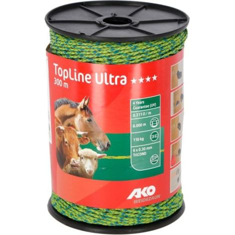 Geflochtenes Kabel Top Line Ultra 6 Leiter, Rolle 300 m