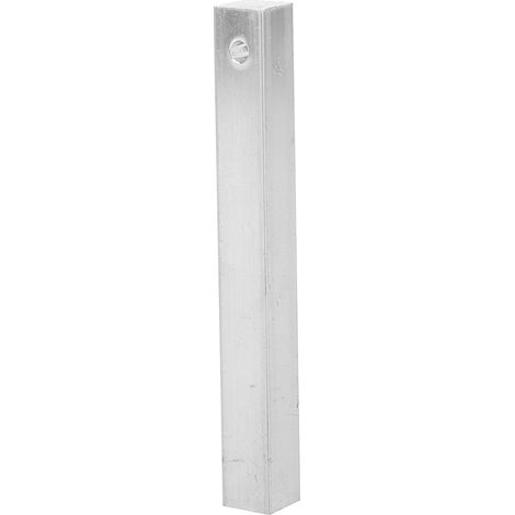 Briquet à Magnésium en Bloc Carré pour Camping Sauvage, Outil d'Allumage avec Tige, Kit de Démarrage de Feu, 11,5 x 11,5 x 101 mm (1/5)