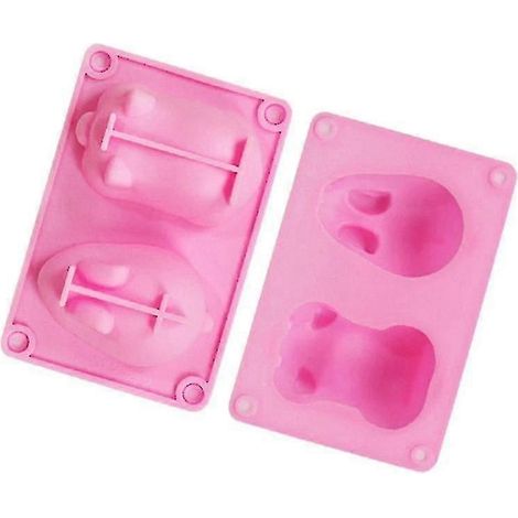 Moule à gâteau fait main antiadhésif en silicone pour pudding 3D, ustensiles de cuisine et pâtisserie. (1/4)