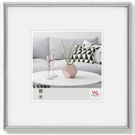 Cadre Photo Argent 20 x 20 cm Cadre Plastique Galeria KS220H (1/5)