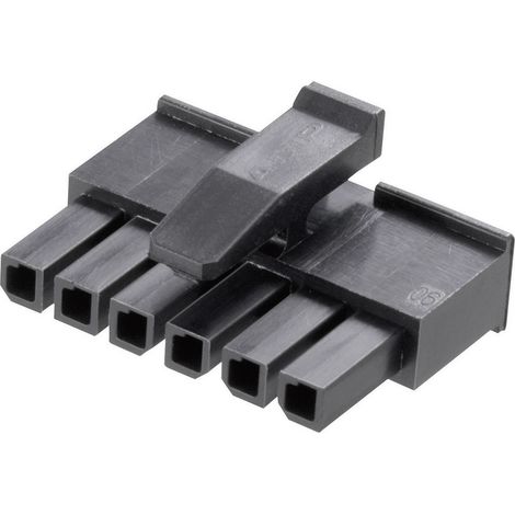 TE Connectivity Buchsengehäuse-Kabel Micro-MATE-N-LOK Polzahl Gesamt 2 Rastermaß: 3 mm 1445022-2 1 S