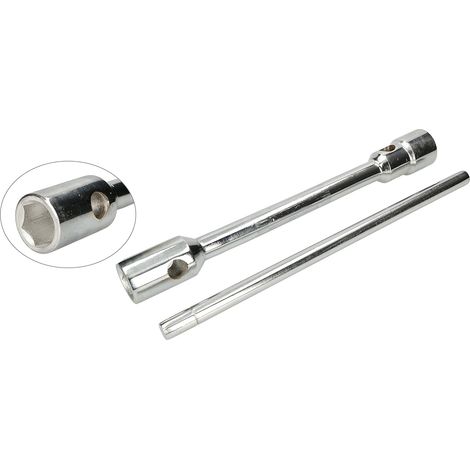 KOTARBAU Clé de roue de voiture double face 27x32mm avec clé cruciforme à levier rotatif (1/5)