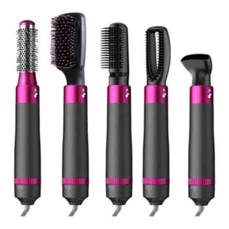 Sèche-cheveux haute performance 5 en 1 avec plusieurs embouts