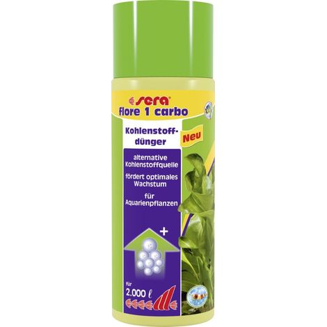 Sera Dünger für Aquarienpflanzen Flore 1 Carbo 500 ml Pflanzendünger