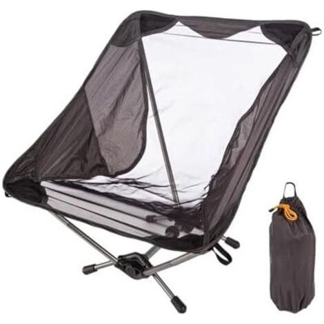 Chaises de Pique-Nique, Chaise de Camping légère, chaises Pliantes, Chaise Portable d'extérieur (1/5)