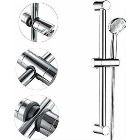 Austauschbarer Handbrausehalter – Verchromtes ABS – Verstellbarer Durchmesser 18–25 mm – 360°-Drehung für optimalen Komfort – Triumphe (1/4)