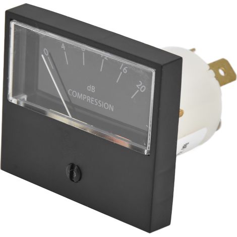 Hochpräzises VU-Meter mit kleinem, leichtem Display, antistatischer LED-Anzeige für Heimstudios – ideal für DIY-Aufnahmen. (1/5)