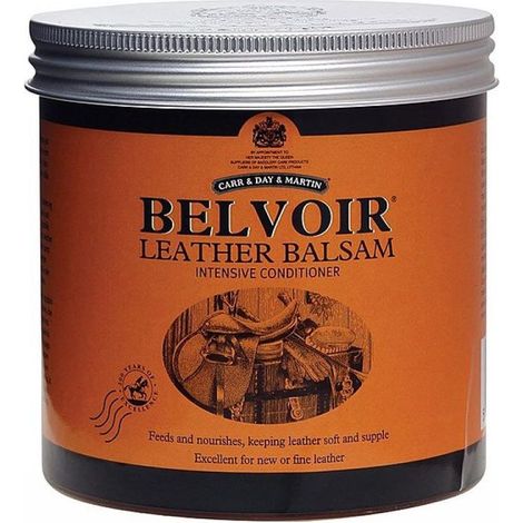 Balsamo per cuoio nutriente con c'era d'api e lanolina Belvoir Leather Balsam 500 ml