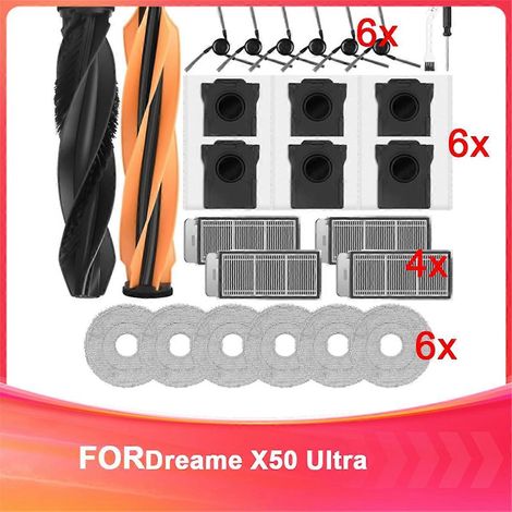 Zubehörset für den X50 Ultra Complete Saugroboter