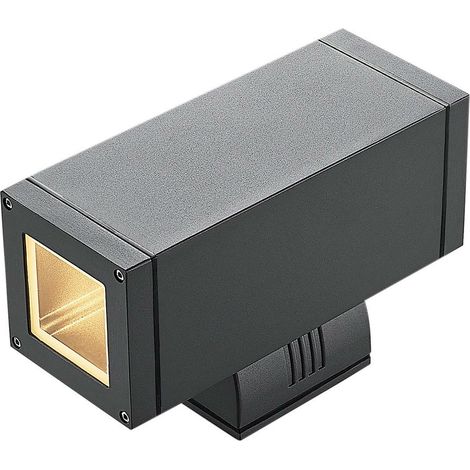[NEUWERTIG] B-Ware Lucande Stani Außenwandleuchte Wandleuchte Außenlampe 2 Flammig E27 Dunkelgrau