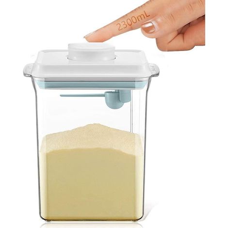 2.3l, Conteneur Scell Pour Lait Poudre, Bote Pour Lait En Poudre, Distributeur Poudre Formule, Bote Poudre Lait Portable, Pour Le Lait En Poudre, (1/5)
