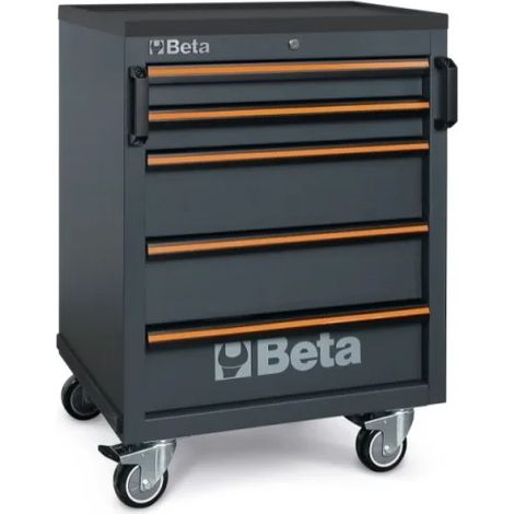 Beta C45PRO 2.0 C5 Cassettiera mobile a 5 cassetti per arredo officina