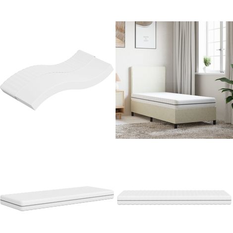 Matelas en mousse moyennement doux 70x200 cm - Matelas Mousse - Matelas Confortable - Matelas Livraison Rapide - Matelas Petit Prix - Matelas Single - Home & Living (1/5)