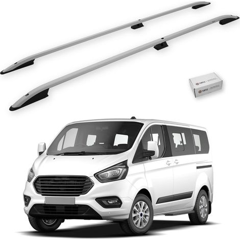 TURTLE kompatibel mit Ford Custom 2012-2023 / Kurze Version Dachreling Crown Grau (1/5)