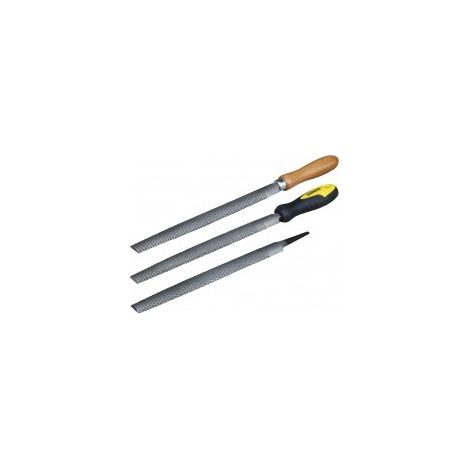 OUTIFRANCE Râpe à bois demi-ronde manche bois 200 mm (1/2)
