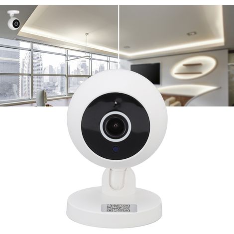 Caméra intelligente haute définition avec interphone Wi-Fi, caméra vidéo domestique avec stockage cloud à 360°. (1/5)