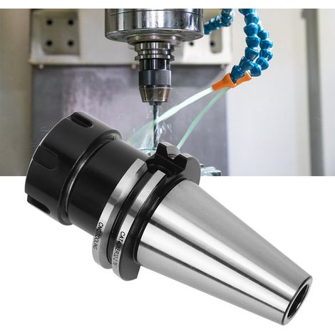 Porte-outil de précision CAT40-ER32 2,76 po, mandrin de serrage pour usinage CNC, goujon de traction, norme américaine (1/5)