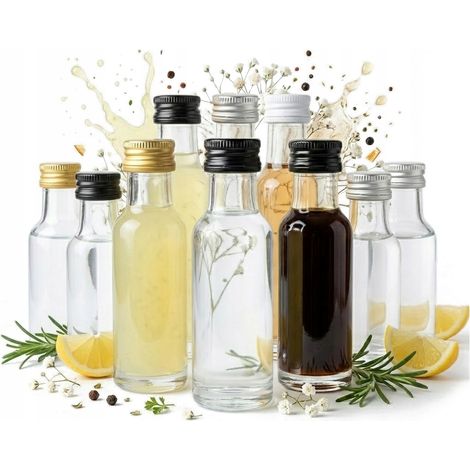 50 Dorica-Flaschen à 20 ml, Hochzeitsgeschenk für Gäste, Landhausstil (1/5)