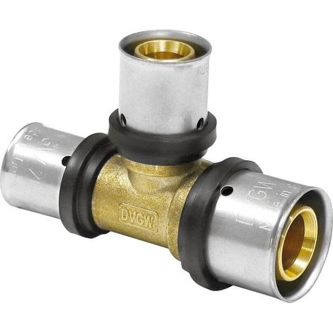 Pipetec Pressfitting Mehrschichtverbundrohr TH U T-Stück (1/3)