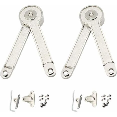 2 pièces de support de charnière, amortisseur réglable, butée de levage de charnière de couvercle, butée d'amortisseur (1/5)
