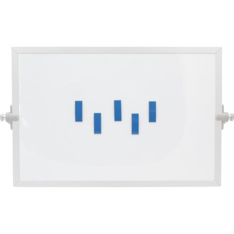 Barre de symboles magnétiques 1x3 cm bleu (1/2)