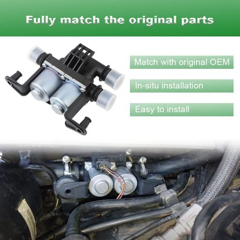 64116906652 ist geeignet für Heizungsventile der BMW 5er/6er/7er/X5-Reihe. (1/4)