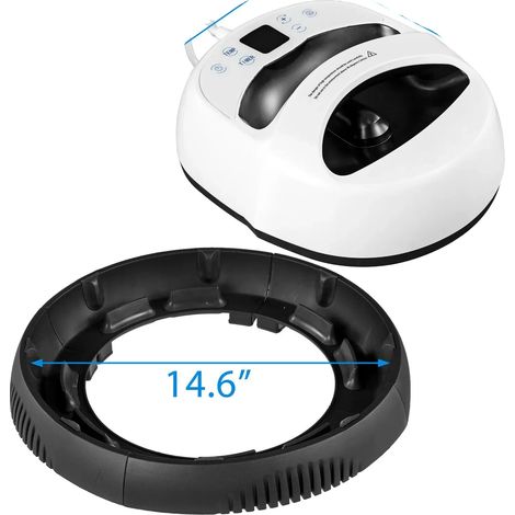 Prensa térmica, 1000 W de potencia, control táctil, 12 x 10 pulgadas. (1/2)